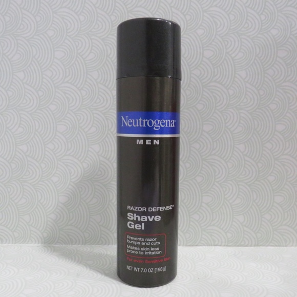 NEUTROGENA💥MEN SHAVE GEL RAZOR DEFENSE SENSITIVE SKIN 7 OZ💥 - Picture 1 of 4